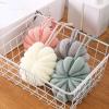 LAPPR Plain Bath Flower Adult Bath Ball is Easy to Bubble, Rich Bath Flower Ball 50gpumpkinbathballgreen view 2