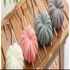 LAPPR Plain Bath Flower Adult Bath Ball is Easy to Bubble, Rich Bath Flower Ball 50gpumpkinbathballgreen view 4
