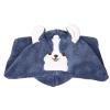 minkissy Lovely Coral Fleece Hair-Drying Hat for Quick Drying Cartoon Design Bath Towel Wrap for Girls Super Absorbent Hair Cap Dog Theme view 1