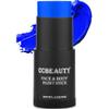 CCbeauty Neon Blue Face Paint Stick, UV Blue Face Painting Kit, Full Coverage SFX Makeup Foundation, Professional Non-Toxic Body Paint for Halloween Costume Cosplay Party, Glow In The Dark Makeup view 1