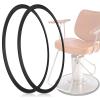 Noverlife 2PCS Barber Salon Styling Chair Hydraulic Base Ring Gasket, Salon Equipment with Protective Rubber for Tile and Wood Floor, Preventing Hair from Hiding view 1