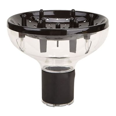 FOMIYES Hair Dryer Diffuser Attachment for Even Air Distribution Lightweight and - Hair Styling Tool Transparent Design