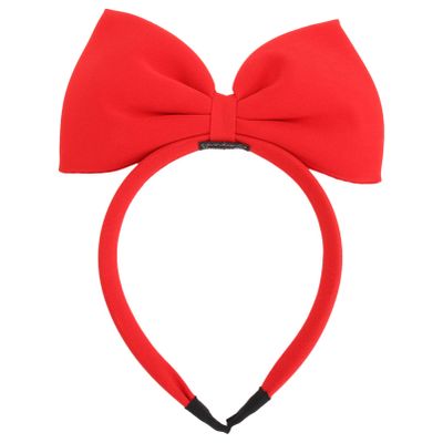 ARTIBETTER Red Bowknot Headbands for Boys and Girls Stylish Big Bow Hair for Christmas Birthday Parties Special Occasions Comfortable Adorable Headwear for Girls and Toddlers