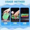 3 Pcs Bath Sponge for Women/Men,  Exfoliating Body Sponges Bath Sponges, 3 Colors Pouf Foam Loofahs Sponge to Spa Reusable view 2