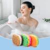 3 Pcs Bath Sponge for Women/Men,  Exfoliating Body Sponges Bath Sponges, 3 Colors Pouf Foam Loofahs Sponge to Spa Reusable view 4
