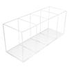 Alipis 1Pc Acrylic Pen Holder acrylic pencil Pens Pencils Cup Storage Lipstick Holder Cosmetic Brush Holder jewelry storage case makeup Desktop Stationery writing pencil vintage office view 1