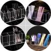 Alipis 1Pc Acrylic Pen Holder acrylic pencil Pens Pencils Cup Storage Lipstick Holder Cosmetic Brush Holder jewelry storage case makeup Desktop Stationery writing pencil vintage office view 3