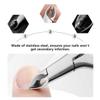 Baluue 3pcs Dead Skin Trimmer Tool Practical Cuticle Nipper for Manicure Pedicure Lightweight and Compact Design for Home and Travel Use view 2
