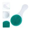 KALLORY Boy Girl Bath Brush Soft Silicone Scrubber for Newborns -Skid Design Gentle Scalp for Bathing Body Cleaning Multi-Functional Bath Brush Mirror view 3
