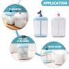 KALLORY 2pcs Facial Manual Facial Skincare Tools Foaming Face Wash Bubble Makers Foamer Facial Cleansing view 3
