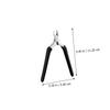 Baluue 2pcs Dead Skin Scissor Cuticle Trimmer Lightweight Nail Barb Remover Tool for Manicure and Pedicure for Family and Friends view 4