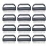 Superio Stiff Nail Brush for Cleaning Fingernails Small Scrub Brush with Handle, Cleaning Brushes for Hands, Toes, and Nails (Black, 12 Pack) view 1