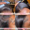 13x4 Lace Front Wig Short Bob Wigs Straight Lace Front Human Hair Wigs For Women Pre Pluck With Baby Hair Glueless Lace Wig Remy (16inches, Natural Color) view 3