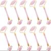 10x Jade Roller Gua Sha Set, Detox Scraping Massage Facial, Wrinkles Anti Aging Set (Pink Jade Roller - No Gua Sha Included) view 1