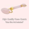 10x Jade Roller Gua Sha Set, Detox Scraping Massage Facial, Wrinkles Anti Aging Set (Pink Jade Roller - No Gua Sha Included) view 2
