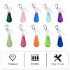 KALLORY 10pcs Portable Spray Bottles for Travel Leakproof Mist Sprayers for Liquids Suitable for Toiletries Cosmetics and Detergents Random Colors view 2