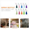 KALLORY 10pcs Portable Spray Bottles for Travel Leakproof Mist Sprayers for Liquids Suitable for Toiletries Cosmetics and Detergents Random Colors view 3