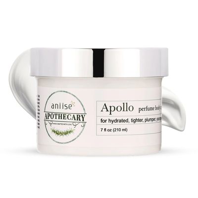Apothecary Perfume Body Cream | Apollo- inspired by B Rouge 540 | Natural Moisturizing Skin Care Cream for Fragrant, Hydrated, Tighter, Plumper, Youthful Skin | 7 fl oz (210 ml)