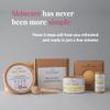 J&L Naturals Simple Skin Regimen Kit With Cleansing Bar, Face Salve, Konjac Sponge, Lip Balm | For Oily, Dry, Mature, and Combination Skin | Zero Waste (Timeless (mature skin), Exceptional) view 2