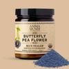 Anima Mundi Apothecary Butterfly Pea Flower Powder - Blue Healer - Use As an Organic Food Coloring or to Make Blue Butterfly Pea Flower Tea - May Support Healthy Skin & Nails (4.5 oz) view 2