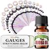 BodyJ4You 55PC Ear Stretching Kit 14G-12mm - Aftercare Jojoba Oil Ear Stretching Balm - Multicolor Acrylic Plugs Gauge Tapers Silicone Tunnels - Lightweight Expanders Men Women view 1