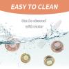 Women Facial Hair Remover Replacement Heads for Finishing Touch Replacement Heads Flawless Facial Hair Remover Tool for Women 18K Gold-Plated Rose Gold 4 Count view 3