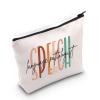 BLUPARK Speech Language Pathologist gift Speech Language Pathologist Makeup Bag Speech Pathologist Gift for Women Appreciation Gift for Speech Therapist Cosmetic Bag SLP Gift(SLP bag) view 1