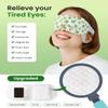 16 Packs Steam Eye Masks for Dry Eyes, Green Tea Warm Eye Mask, Relief Eye Fatigue & Puffy Eyes, Moist Heating Compress for Eyes, Self Heated Eye Mask, Disposable Travel Essentials & Relaxation Sets view 3