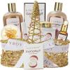 Christmas Gifts for Women and Men - 8-Piece Luxury Bath & Body Gift Set for Women Self Care Kit Spa Gift Baskets | Perfect Mothers Day Gifts for Mom, Birthday Gifts, All Occasion Holiday Present view 1