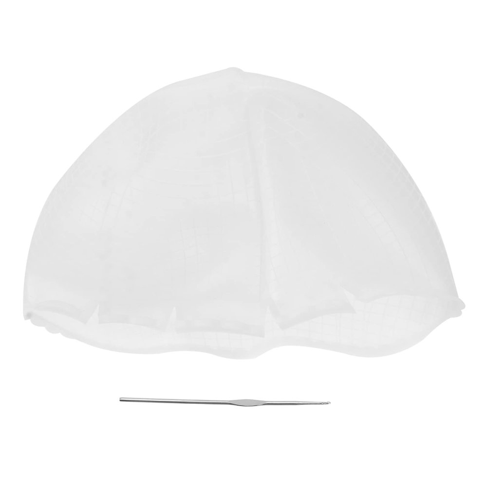 Uonlytech Thickened Silicone Hair Highlighting Cap Needle Professional Hair Dyeing Tool for Easy Coloring and Tipping Salon Use