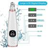 Feiyx Blackhead Remover Pore Vacuum Electric Pore Cleaner,USB Rechargeable LED Display Blackhead,Blackhead Remover Vacuum view 3