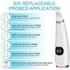 Feiyx Blackhead Remover Pore Vacuum Electric Pore Cleaner,USB Rechargeable LED Display Blackhead,Blackhead Remover Vacuum view 4