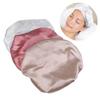 CALLARON Satin Sleeping Cap Set 3pcs Hair Sleep Cap for Women Sleep Bonnet for Long Hair Comfortable Elastic Breathable Material view 1