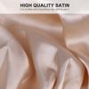 CALLARON Satin Sleeping Cap Set 3pcs Hair Sleep Cap for Women Sleep Bonnet for Long Hair Comfortable Elastic Breathable Material view 3
