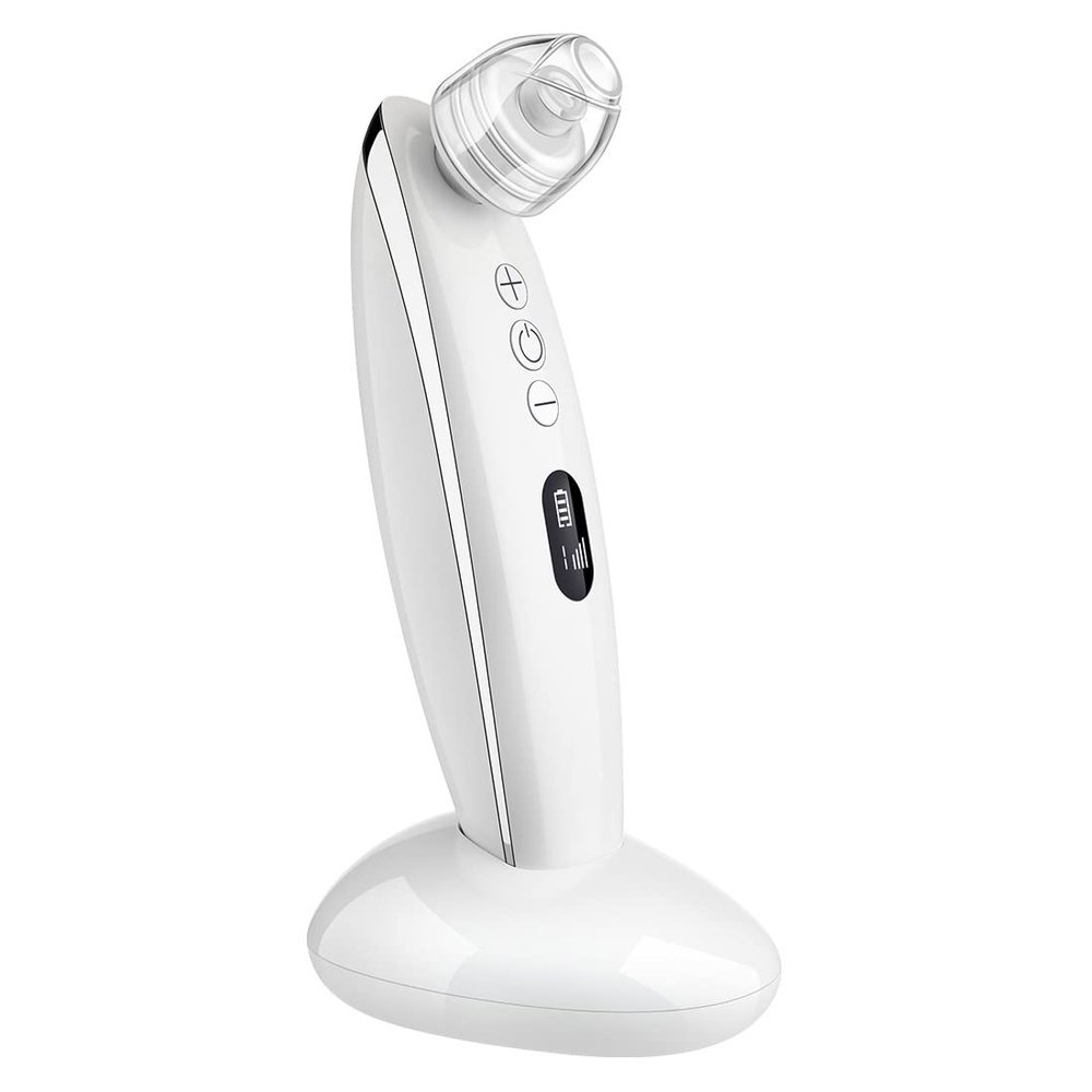 Feiyx Blackhead Remover Vacuum,Electric Acne Comedone Whitehead Extractor,Electric Vacuum Suction Blackhead Remover W/LED Display