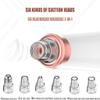 Feiyx Blackhead Remover Pore Vacuum Cleaner Acne Comedo Extractor,USB Rechargeable Comedo Removal,Whitehead Acne Removal view 3