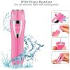 Feiyx Multifunctional Lady Shaver,Painless Eyebrow and Facial Trimmer,Free Eyebrow and Visual Hair Trimmer,for Easy Cleansing view 2