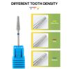 3 Pcs Nail Drill Bits Nail Drill Bits Professional Russian Front Replaceable Grinding Head for Polishing and Removing Nails view 2