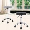 OFFICE FACTOR OfficeFactor Rolling Stool Swivel Chair Pu Leather Height Adjustable Doctor Stool Salon Spa Stools Non Scratch Wheels (Beige) view 2