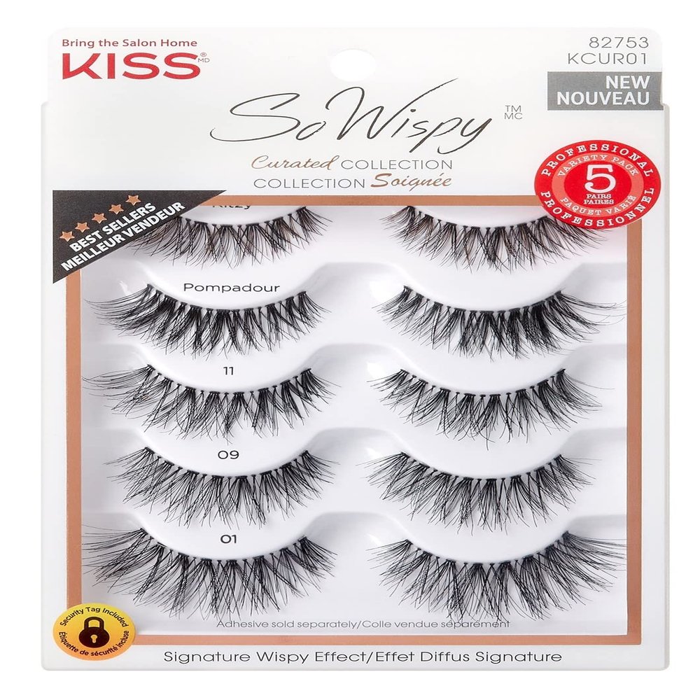 Kiss Lash So Wispy Curated Collection 5-Pairs (Pack of 3)