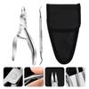 Beaupretty 2sets Nail Clippers Set Professional Pedicure Tool for Home Salon Use Includes Nail Trimmers and Pliers Protective Case for Manicure and Grooming view 3