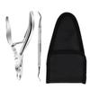 Beaupretty 2sets Nail Clippers Set Professional Pedicure Tool for Home Salon Use Includes Nail Trimmers and Pliers Protective Case for Manicure and Grooming view 4