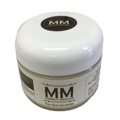 Marvel's Miracles Pure Organic Shea Butter from Africa 7oz