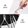 Beaupretty 3sets Nail Clippers and Trimmer Set Toenail Clipper Professional Pedicure Tool for Easy Nail Care and Thick Removal Lightweight Design for Home and Travel view 4