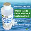 Urban ReLeaf Unscented Piercing Solution ! Non-Iodized Sea Salt Healing Soak. Lip, Tongue, Septum, Dimple, Mouth. NO Scent. Ready to use. Made Fresh in USA. Soothe & Calm. view 2
