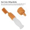 Yosoo Hair Dye Bottle, 110ml Applicator Bottle Comb Hair Dye Bottles Root Comb Applicat Bottle Empty Brush Shampoo Bottles Graduated Scale for Home Barber Shop Scalp Hairdressing Dry Cleaning Bottles view 2