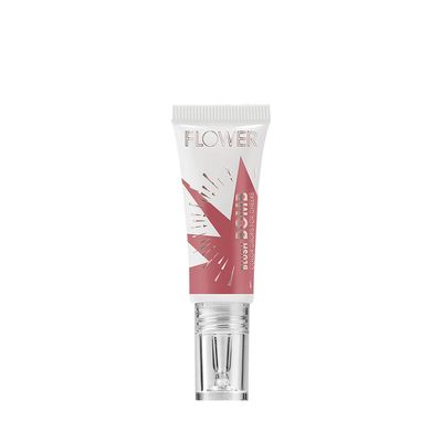 FLOWER Beauty By Drew Barrymore Liquid Blush Makeup Bomb Color Drops -Silky Lightweight Formula + Gel Cream Blush for Cheeks - Radiant + Glossy Finish - Buildable + Lightweight Formula - Cruelty-Free + Vegan (Cheeky)