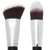 Angled Kabuki Blush Brush + Tapered Kabuki Under Eye Concealer Brush  Beauty Junkees Soft Synthetic Bristles for Applying, Blending, Buffing, Sculpting Powder, Liquid, Cream, Minerals, Cruelty Free view 1
