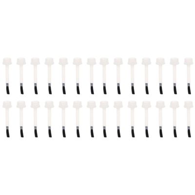 FRCOLOR 40pcs Nail Polish Replacement Brush Nail Art Brushes for Gel Polish Easy to Use for Salon and Home Use