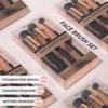 Profusion Cosmetics Artistry Essentials 3-Piece Face Brush Set  Makeup Tools for Foundation, Powder & Setting, Vegan & Cruelty-Free Bristles view 2